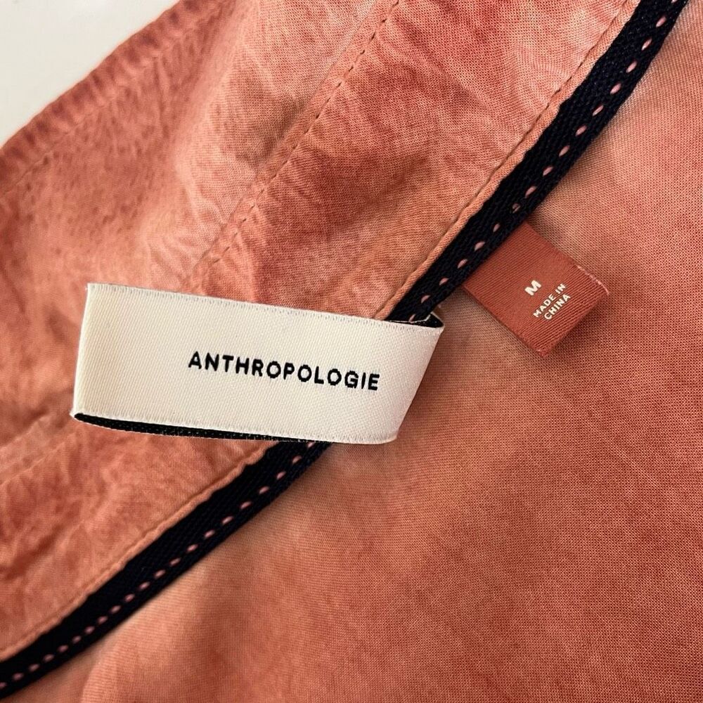 Pilcro Rust Button-Up Blouse - Picture 8 of 11